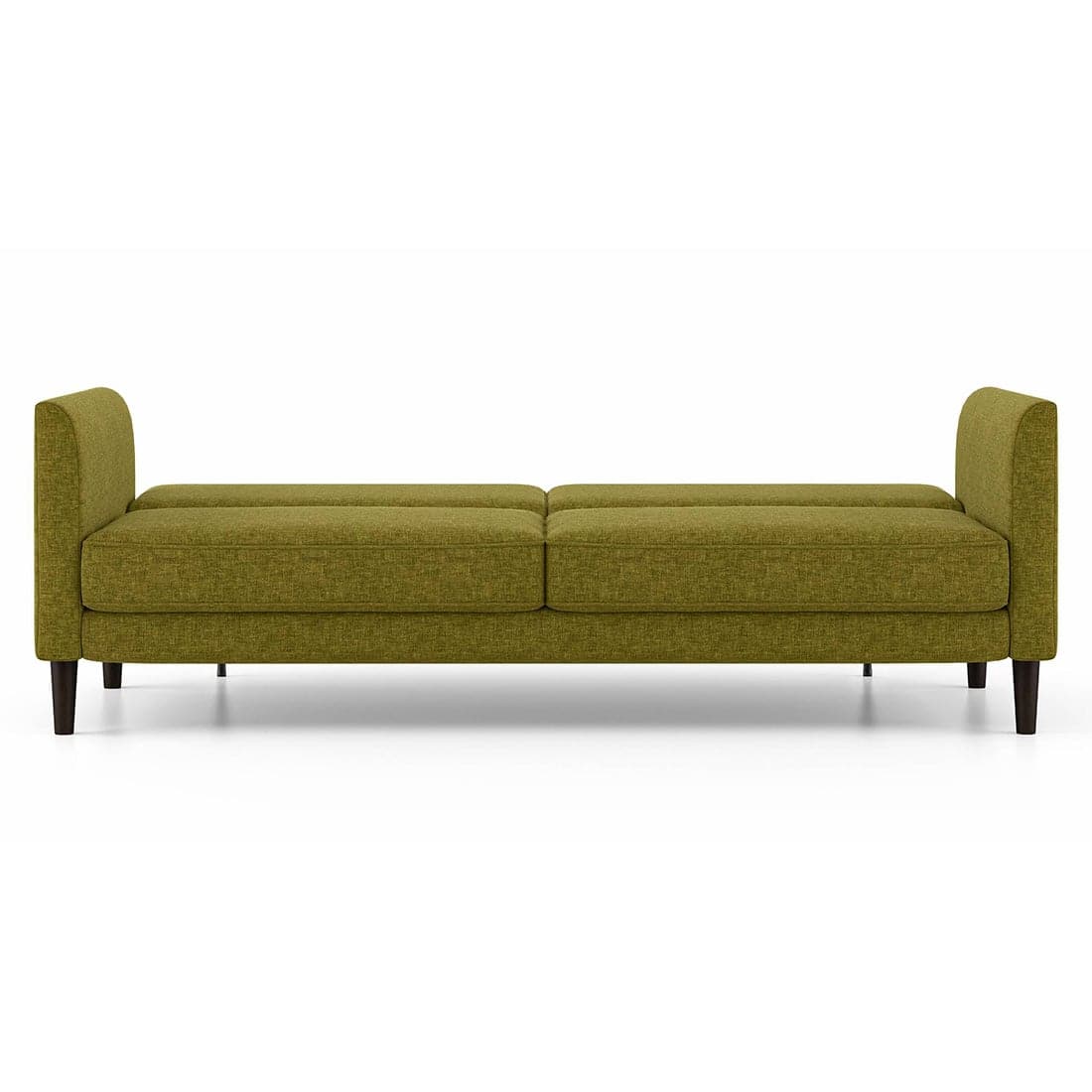 Modern 3 Seater Fabric Sofa with Cushioned Backrest- Shivora Crafts