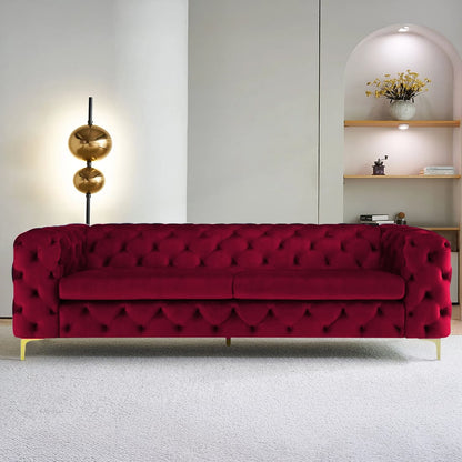 Modern Chesterfield 3 Seater Sofa | Shivora Crafts