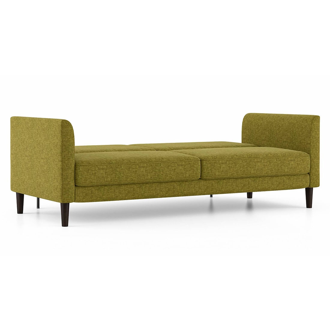 Modern 3 Seater Fabric Sofa with Cushioned Backrest- Shivora Crafts