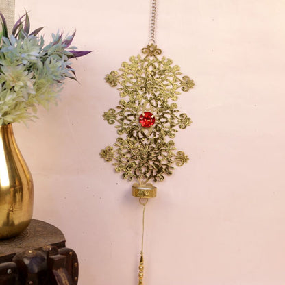 Traditional Indian Hand Painted Hanging Decor