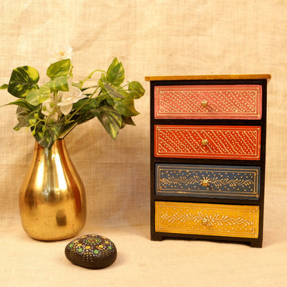 WOODEN ALMARI 11.5X9 (4 RACK)