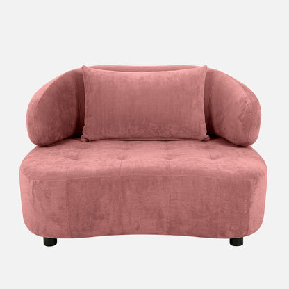 Modern Plush Tufted Chaise Lounge Sofa