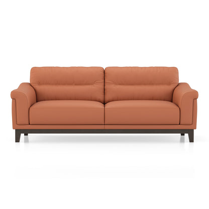 Modern 2-Seater Sofa with Plush Cushioned Backrest-Shivora Crafts
