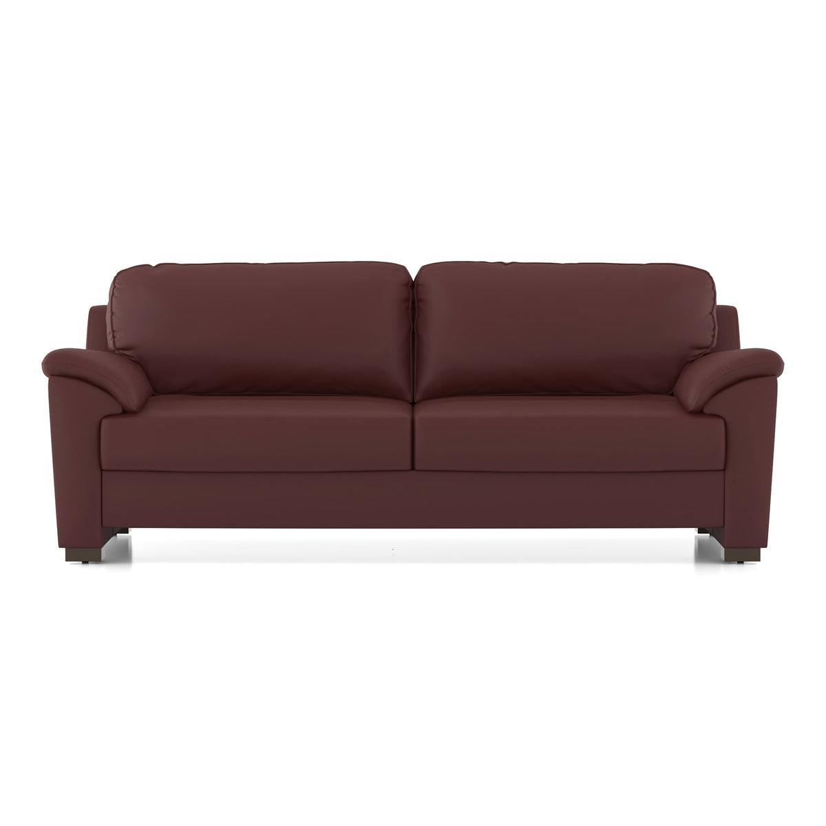 Modern 3-Seater Sofa with Plush Cushioned Back & Padded Arms